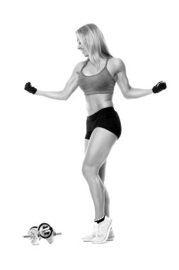 Kadın Vücut Geliştirici