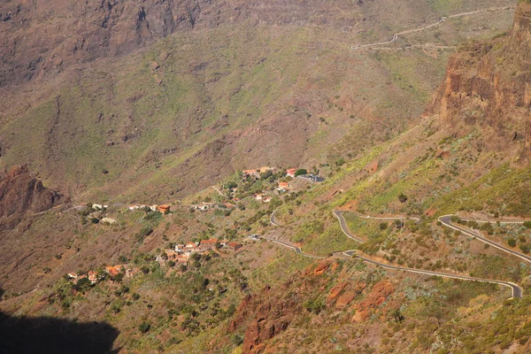 Pueblo de Masca en la isla de Tenerife — Foto de Stock