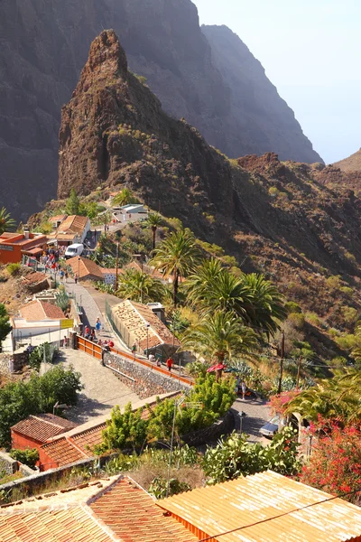 Pueblo de Masca en la isla de Tenerife — Foto de Stock