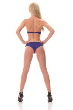 bikini giyen kadın backview