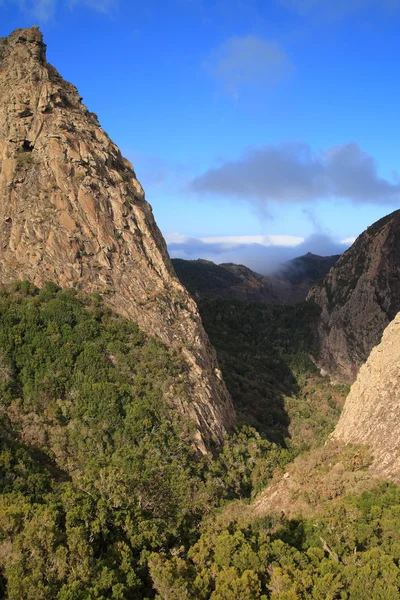 Landscape of the island of La Gomera — Stock Photo, Image