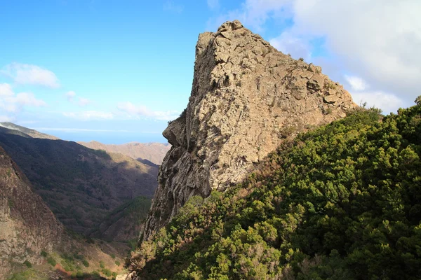 Landscape of the island of La Gomera — Stock Photo, Image