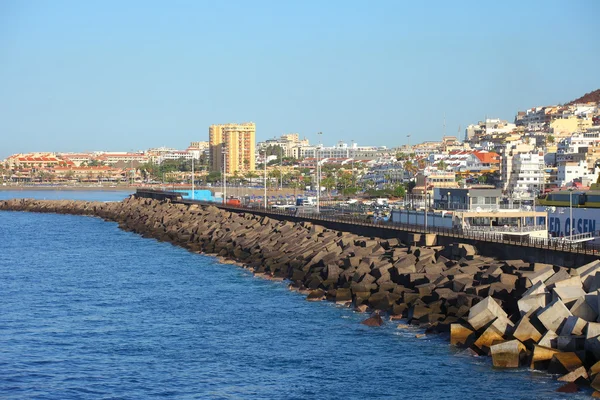 Los Cristianos vakantieoord in Tenerife — Stockfoto