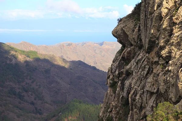 Landscape of the island of La Gomera — Stock Photo, Image