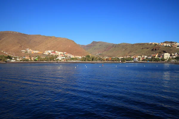 Puerto y ciudad San Sebastián — Foto de Stock