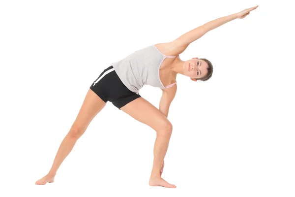 Mujer formación yoga —  Fotos de Stock