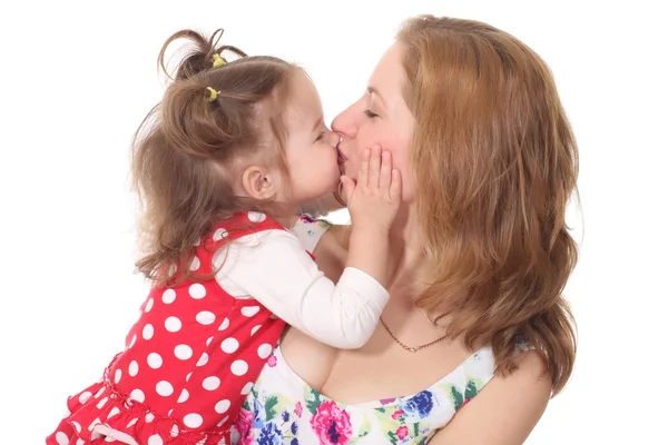 Young woman with her daughter — Stock Photo, Image