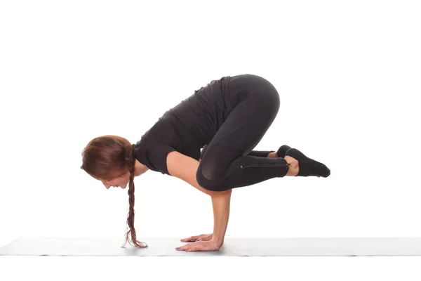 Mujer formación yoga —  Fotos de Stock