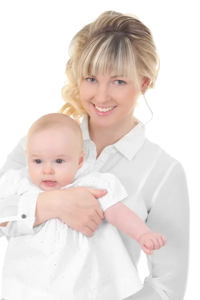 Mother breast feeding her child — Stock Photo, Image