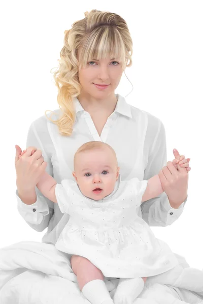 Mother breast feeding her child — Stock Photo, Image