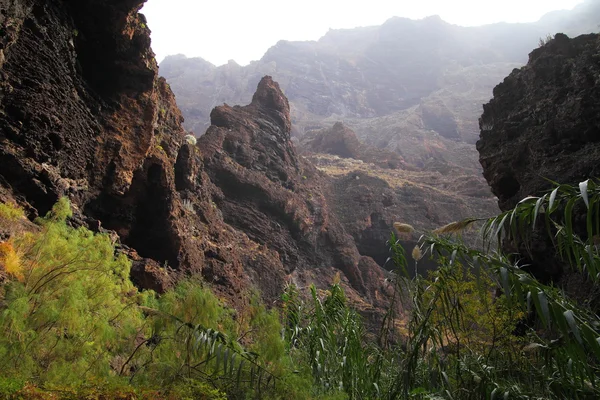 Paisajes de montaña de gargantas maska — Foto de Stock