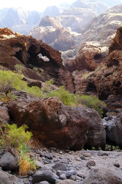 Mountain landscapes of gorges maska — Stock Photo, Image