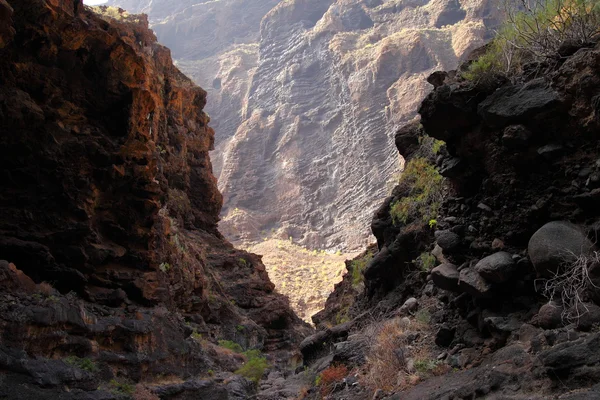 Mountain landscapes of gorges maska — Stock Photo, Image