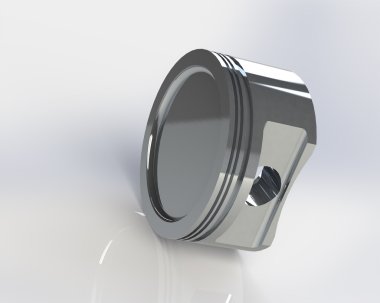 Piston 3d render