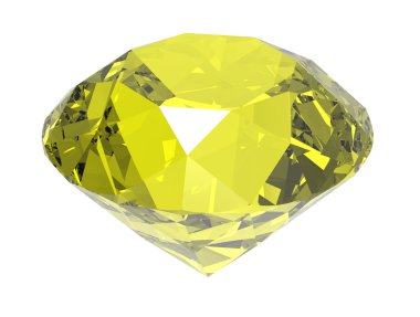 değerli taş 3d render