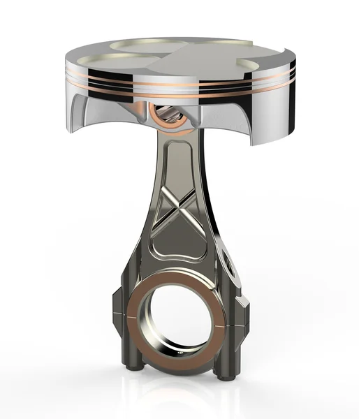 Piston 3D render — Stock Photo, Image