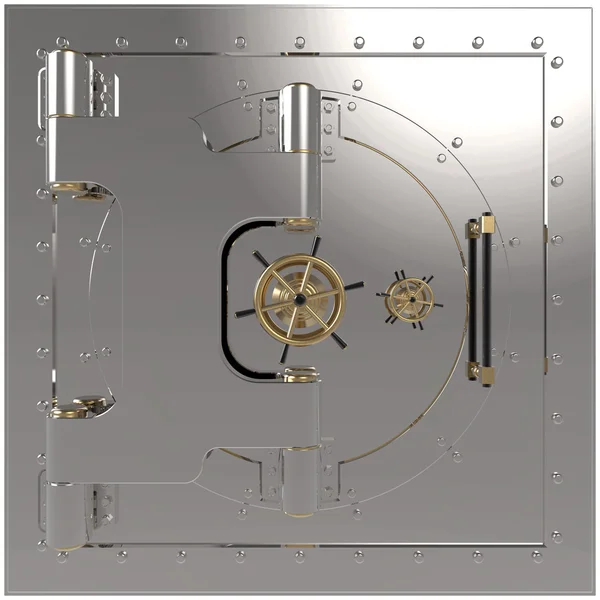 Vault door. 3D — Stock Photo, Image