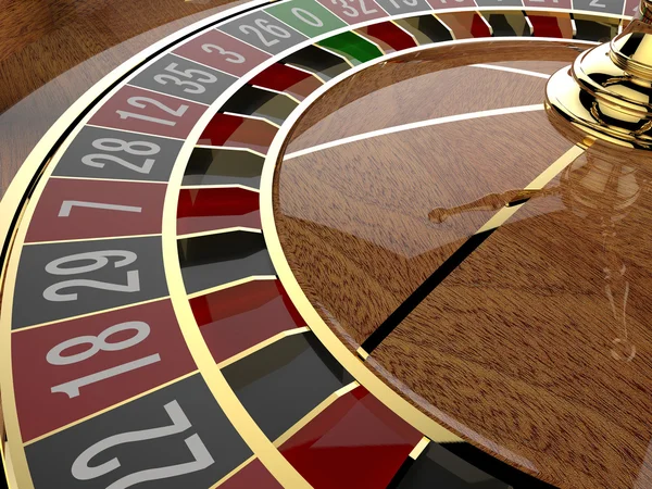 Колесо рулетки казино — стокове фото