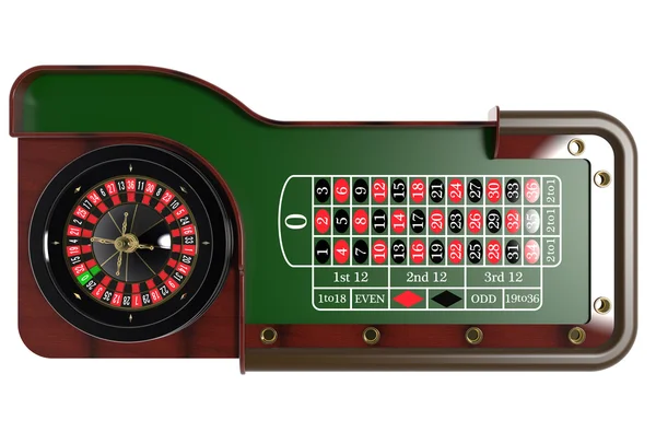 Casino ruleta rueda 3D renderizado —  Fotos de Stock