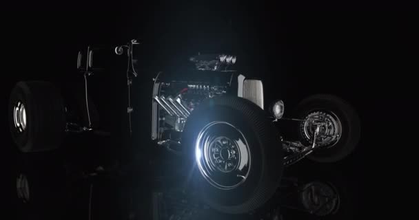 Hot Rod render 3d — Vídeo de Stock