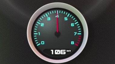 Yarış Otomobili 3 boyutlu animasyon