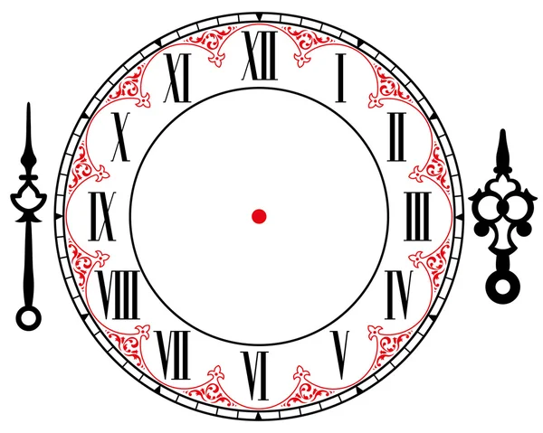 Reloj Vector vintage — Archivo Imágenes Vectoriales