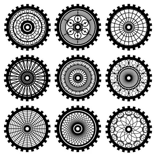 De tandwielen — Stockvector