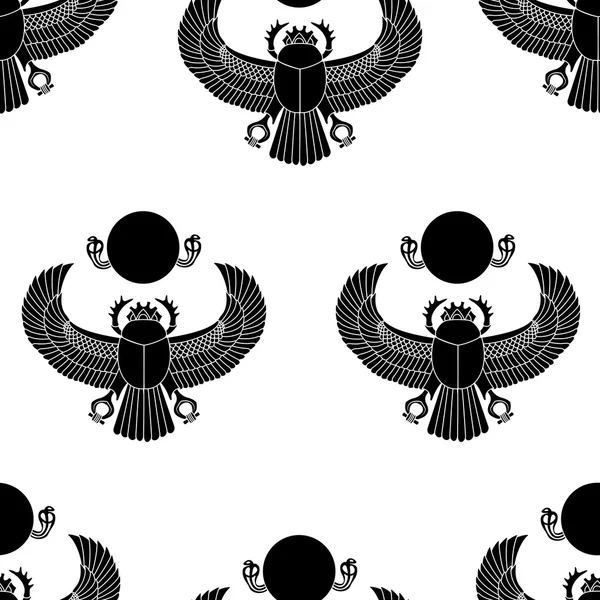 Silueta escarabajo — Archivo Imágenes Vectoriales