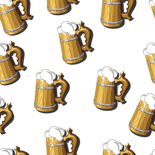 Tasse à bière — Image vectorielle