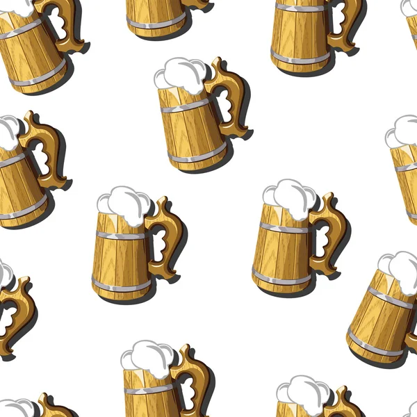 Taza de cerveza — Archivo Imágenes Vectoriales