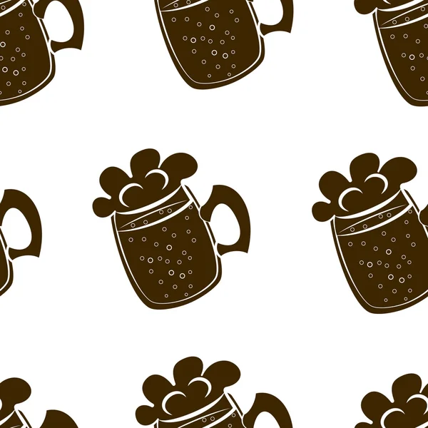 Tasse à bière — Image vectorielle