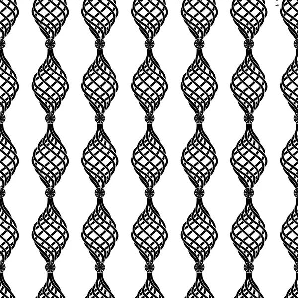 Wrought iron pattern — Stock Vector