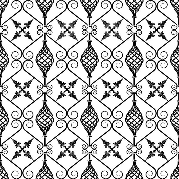 wrought iron pattern