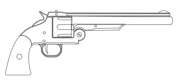 Revolver — Image vectorielle