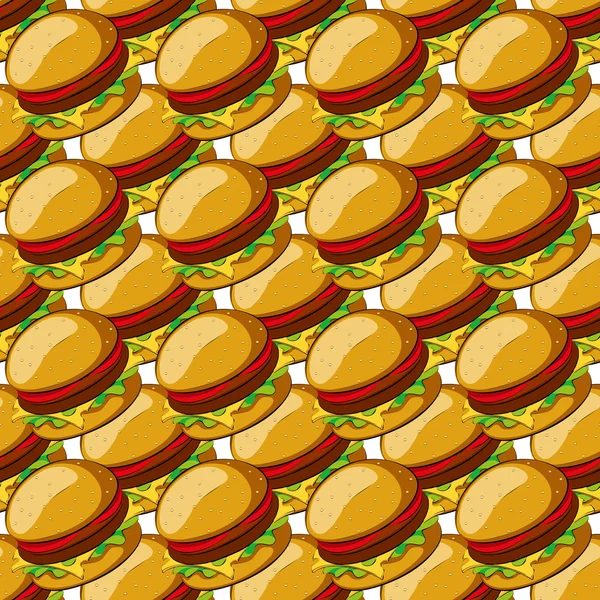 Hamburguesa — Vector de stock