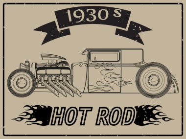 hot rod araba