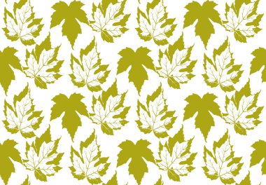 renk pattenr yaprakları ile