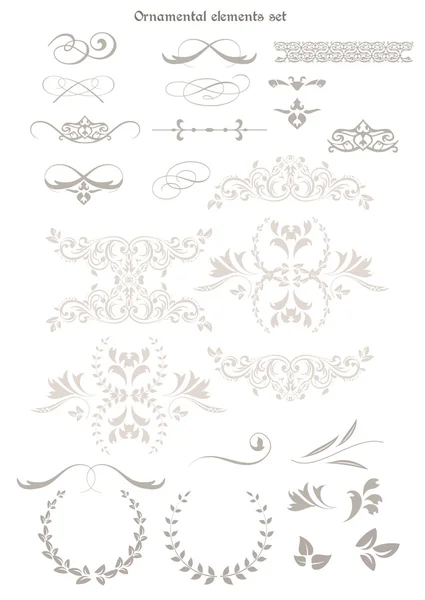 Decorative ornaments — Stock Vector