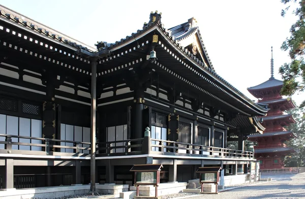 Japanisch dekorierter Tempel — Stockfoto