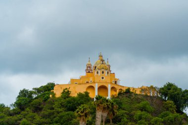 Cholula, Meksika 'daki Çaresiz Kadın Kilisesi.