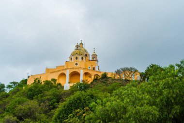 Cholula, Meksika 'daki Çaresiz Kadın Kilisesi.