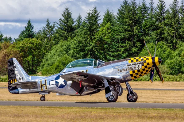 P-51 mustangi — kuvapankkivalokuva