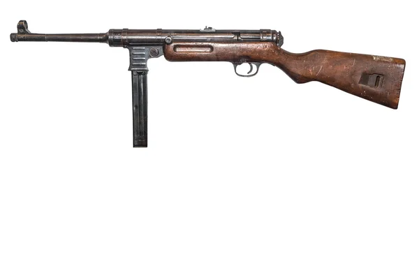 Pistola de máquina alemã MP .40 9mm — Fotografia de Stock