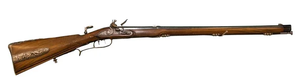 Espingarda Jager flintlock — Fotografia de Stock