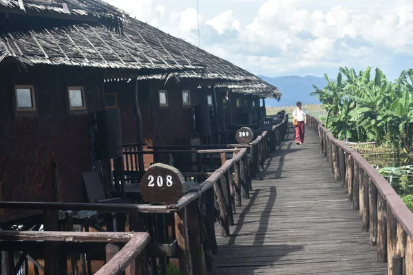 Inle Lanke, Myanmar 'daki (Burma)
