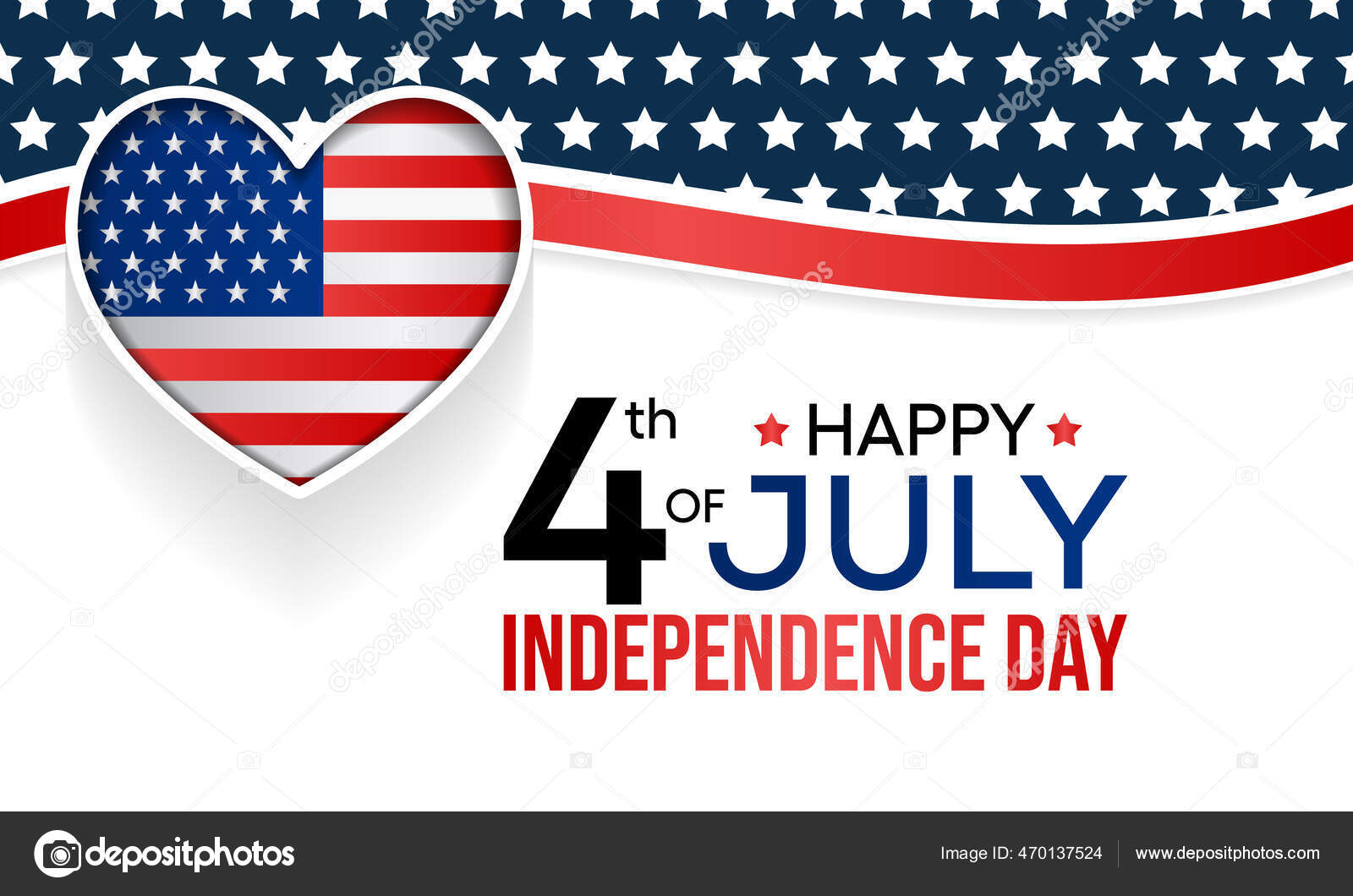 4Th July Federal Holiday United States Commemorating Declaration