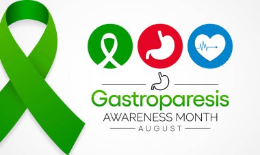 Gastroparezi Farkındalık Ayı her yıl Ağustos ayında gözlemlenir. Mide normal bir şekilde boşaltılamayacağı uzun süreli (kronik) bir durumdur. Yemek mideden normalden daha yavaş geçiyor.