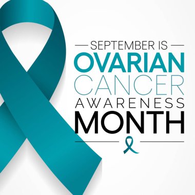 Yumurtalık Kanseri Farkındalık Ayı her yıl Eylül ayında gözlemlenir, yumurtalıklarda ya da fallop tüpleri ve karın zarının ilgili bölgelerinde ortaya çıkan bir grup hastalıktır. Vektör