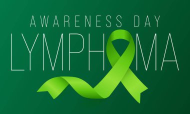 Dünya Lenfoma Farkındalık Günü her yıl 15 Eylül 'de gözlemlenir. Bu, vücudun mikroplarla mücadele ağının bir parçası olan lenf sisteminin bir kanseridir. Vektör illüstrasyonu