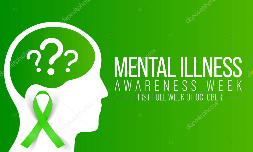 Mental illness awareness week is observed every year in October, mental illness is a health problem that significantly affects how a person feels, thinks, behaves, and interacts with other people.